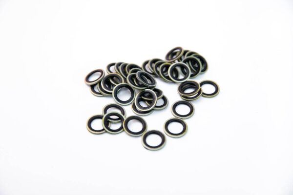 Rubber clamping iron gasket